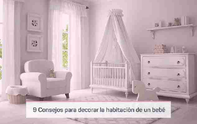9 consejos para saber cómo decorar la habitación de un bebé