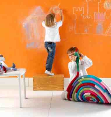 Elegir la pintura para dormitorios infantiles