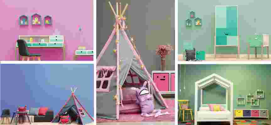 Cómo escoger los mejores colores para cuartos de niños