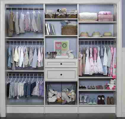 Como ordenar, decorar y organizar armarios infantiles