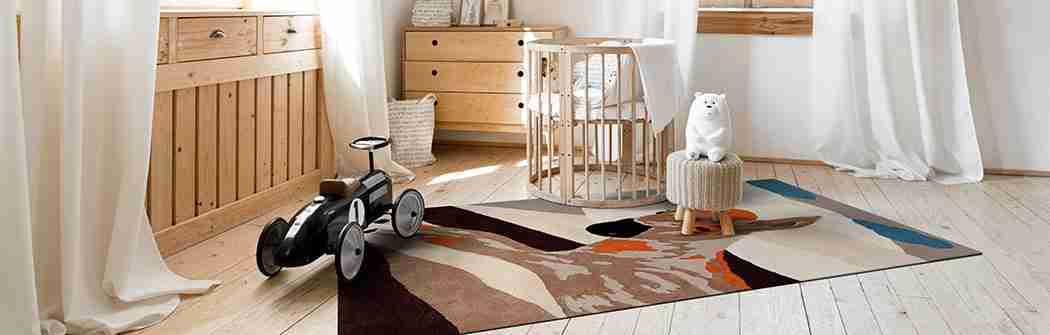 ¿De qué material deben ser las alfombras para habitación infantil?